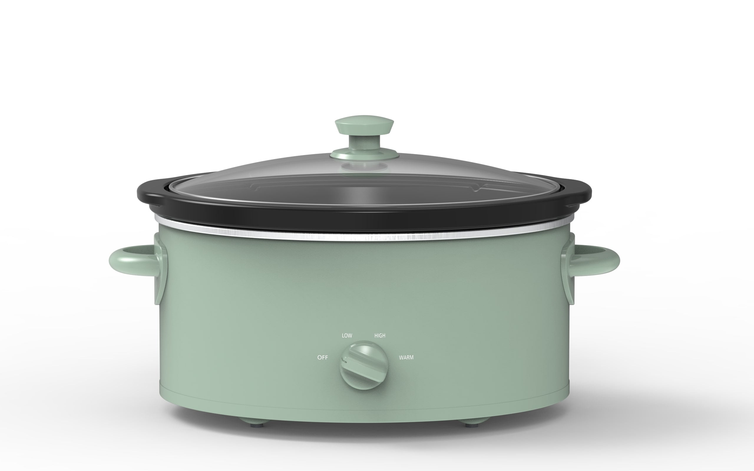 Mainstays 6-Quart Stainless Steel Oval Slow Cooker .28