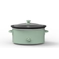 thumbnail image 1 of Mainstays 6 Quart Manual Slow Cooker, Green Sage, 1 of 8