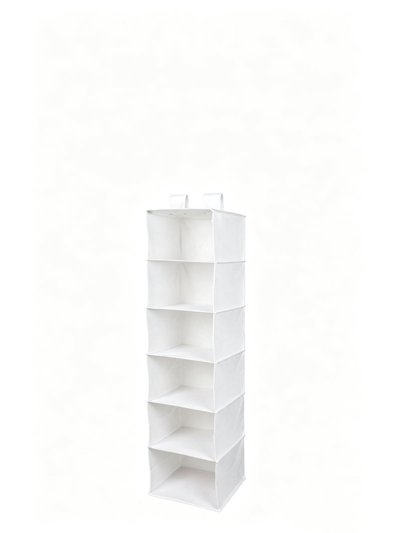 HARU　 コレクションbox 30マス5x6 ２セット　ホワイトオーク Mainstays Closet Storage Organizer, 6 Shelf Hanging Closet