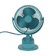 Mainstays 6-inch New Desktop or Clip-on AC Electric Personal Indoor Fan with 2 Speeds, Cool Water