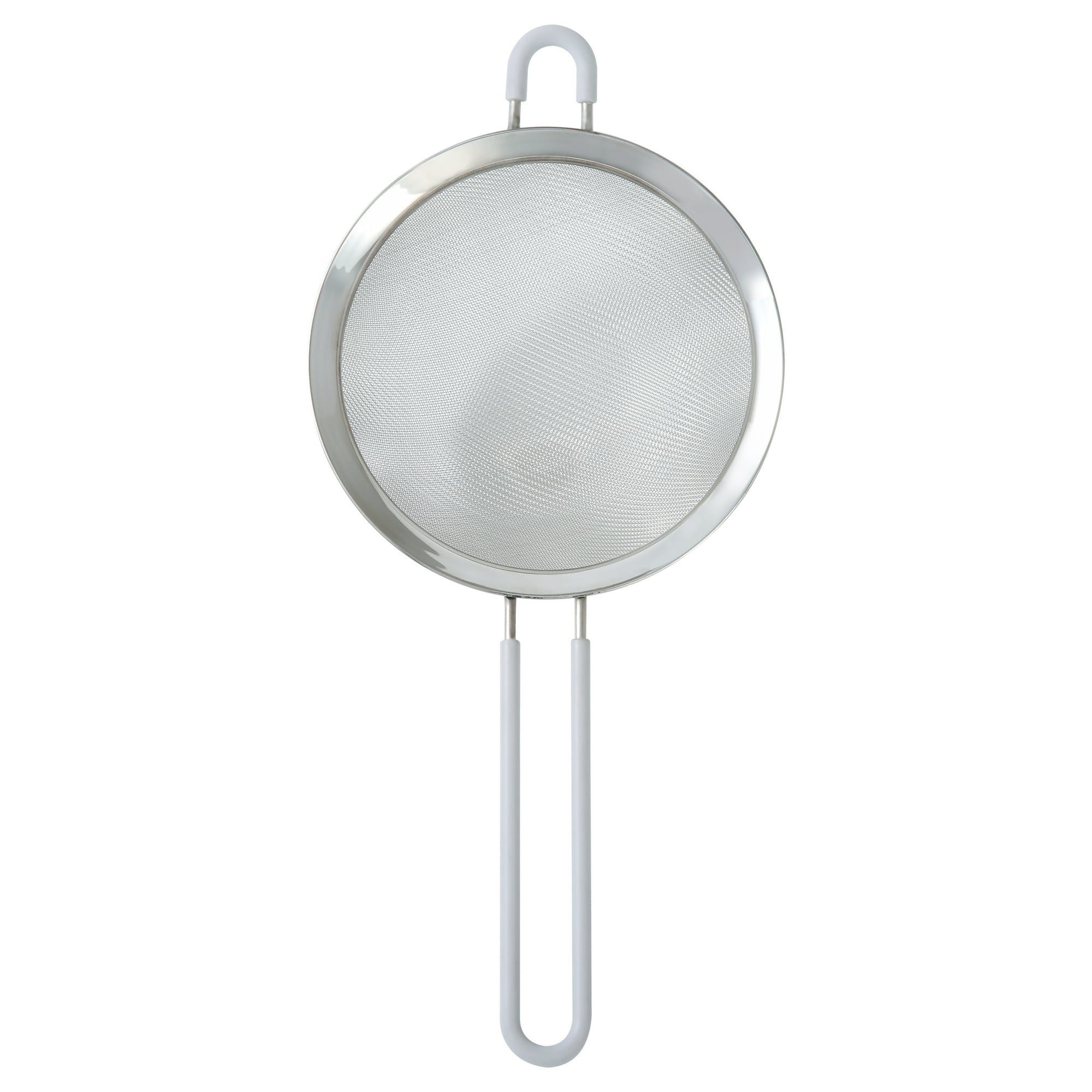 Mainstays 6" Premium Stainless Steel Fine Mesh Strainer, Silver