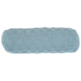 thumbnail image 1 of Mainstays 6" x 18" Blue Cotton Knit Bolster Decorative Pillow, 1 of 5