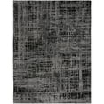 thumbnail interactive-video image 1 of Mainstays 60"x79" Black and Gray Abstract Indoor Area Rug, 1 of 8