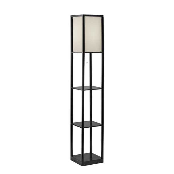 Mainstays shelf outlet floor lamp