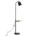 thumbnail interactive-video image 1 of Mainstays 65" Modern Adjustable Head Matte Black Floor Lamp with Black Conical, 1 of 9