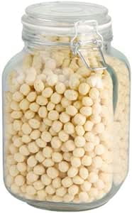 Mainstays 67 oz Clear Glass Jar with Clamp Lid