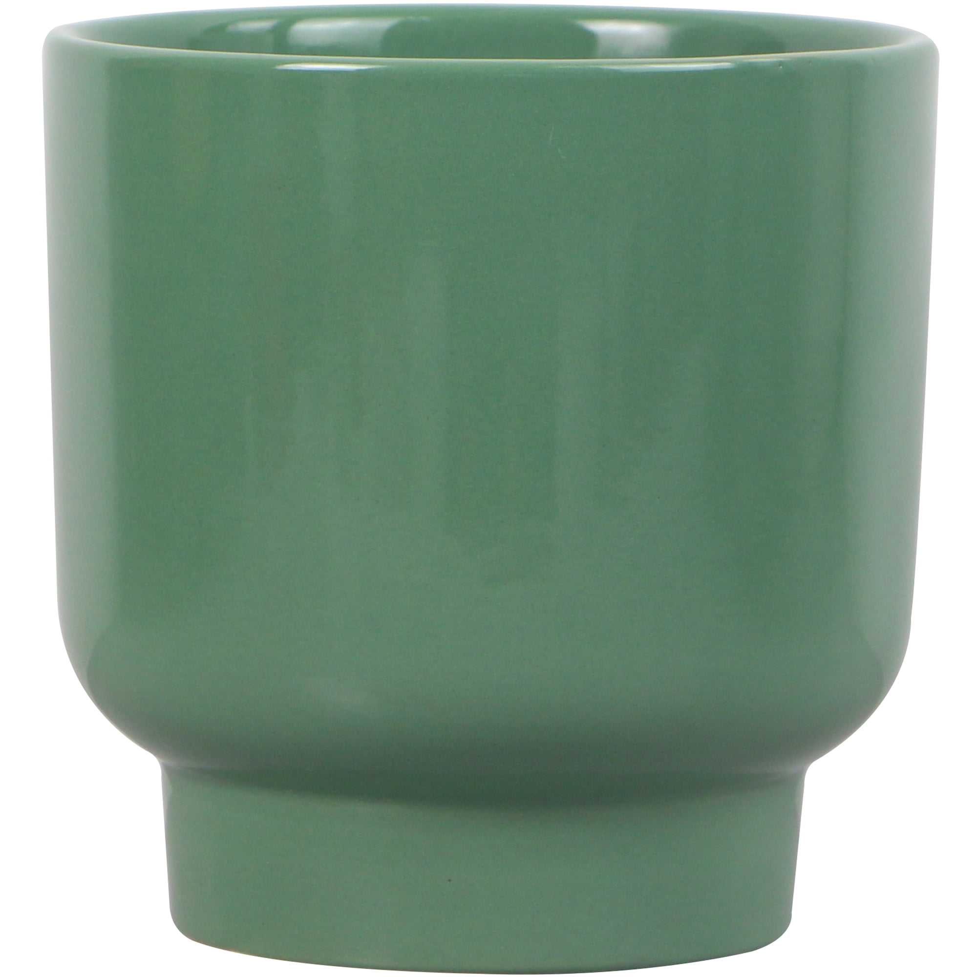 Mainstays 6in Green Petra Round Planter