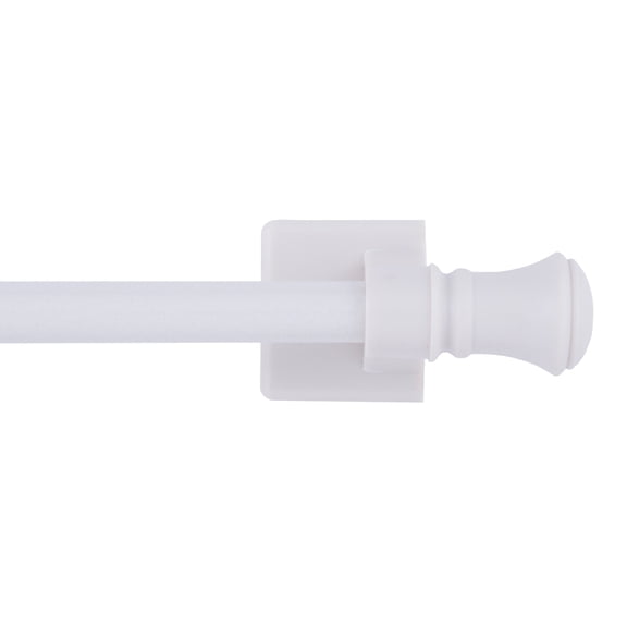 Mainstays 7/16" Magnetic Drapery Rod, 16-28", White