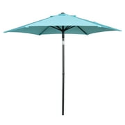 Mainstays 7.5' Aqua Push-up and Tilt Patio Umbrella