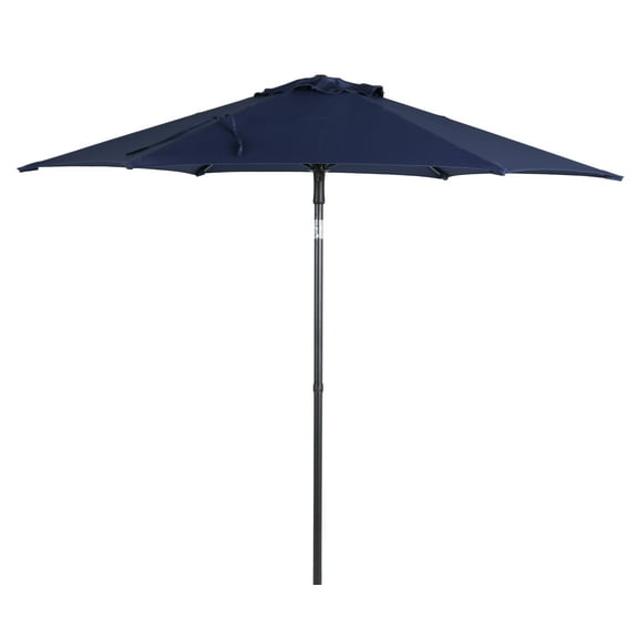 Mainstays 7.5' Navy Push-up and Tilt Market Patio Umbrella