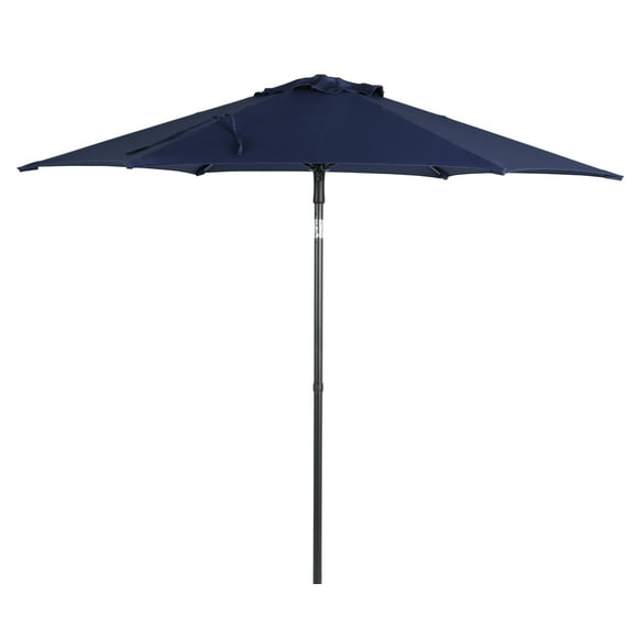 Mainstays 7.5' Navy Push-up and Tilt Market Patio Umbrella