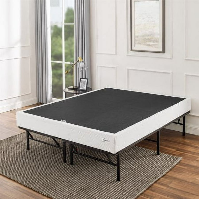 Mainstays 7 King High Profile Easy Assembly Smart Metal Box Spring Walmart