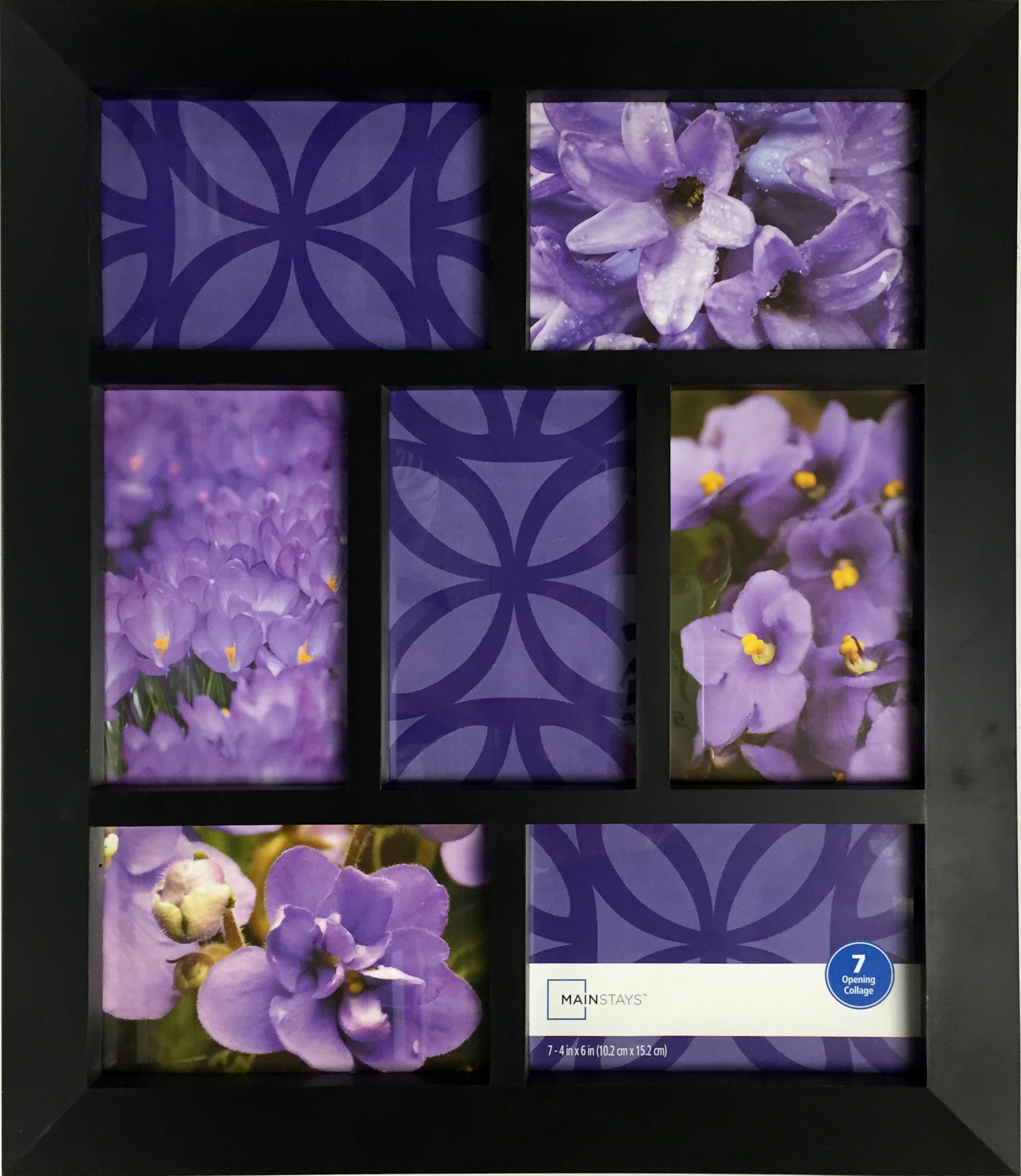 Mainstays 7-Opening Black Collage Frame