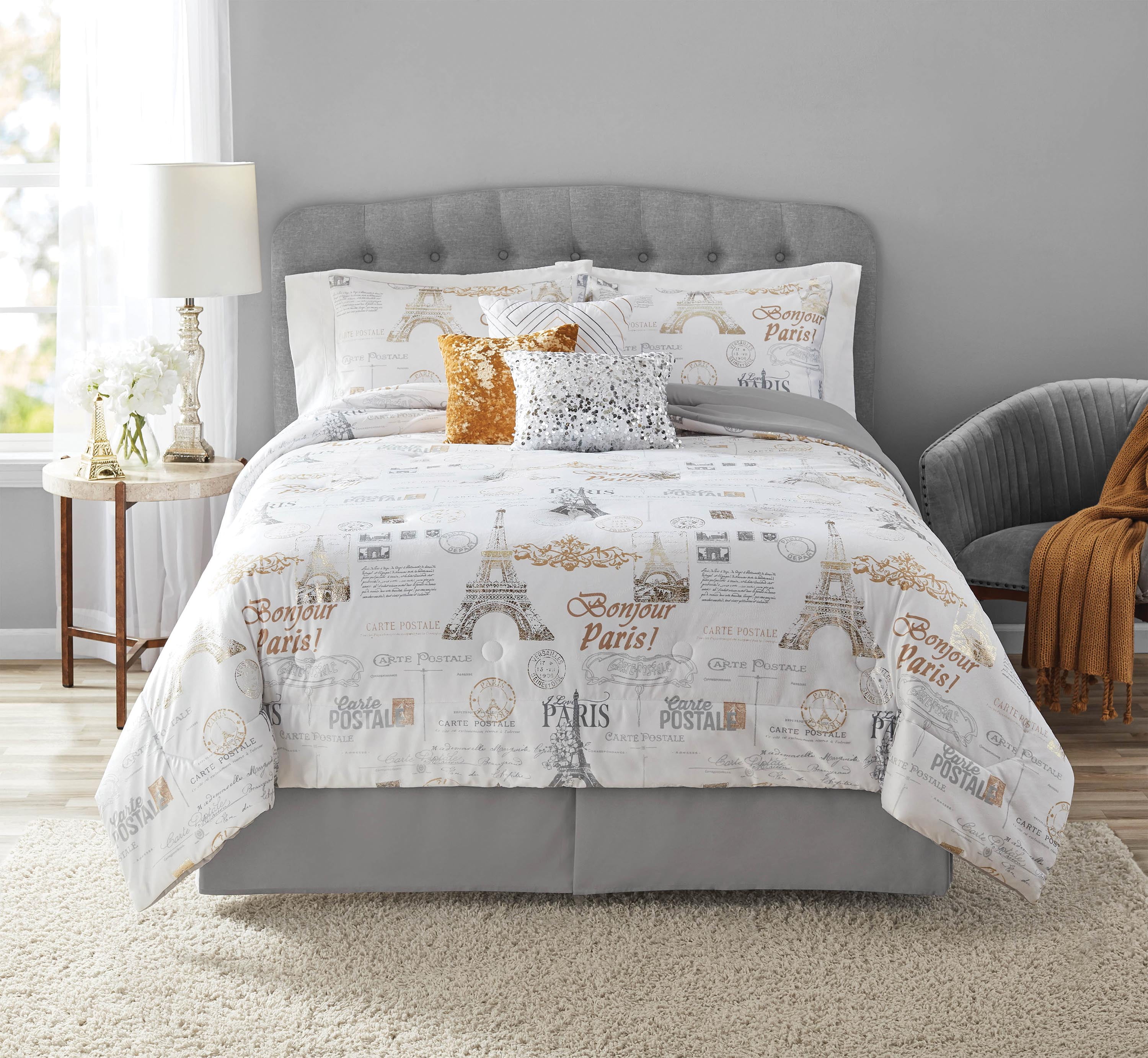 Buy Diamond Stripe Down-Alternative Comforter Set