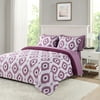 Actual Color: Purple Geo, Bed Size: Full