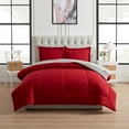 thumbnail image 1 of Mainstays All in One Reversible Comforter and Sheet set- 7 Piece, Full, Red, 1 of 8