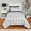 Actual Color: Light Grey Chevron, Bed Size: Twin-XL