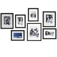 thumbnail image 1 of Mainstays Black Matted Multi-Size Gallery Wall Picture Frame Set 7-Piece, 1 of 12