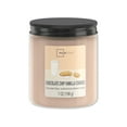thumbnail image 1 of Mainstays Chocolate Chip Vanilla Cookies Scented Single-Wick Glass Jar Candle with Twist Lid, 7 oz, 1 of 4
