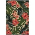 thumbnail image 1 of Mainstays 7'x10' Pink Palm Outdoor Rug, 1 of 7