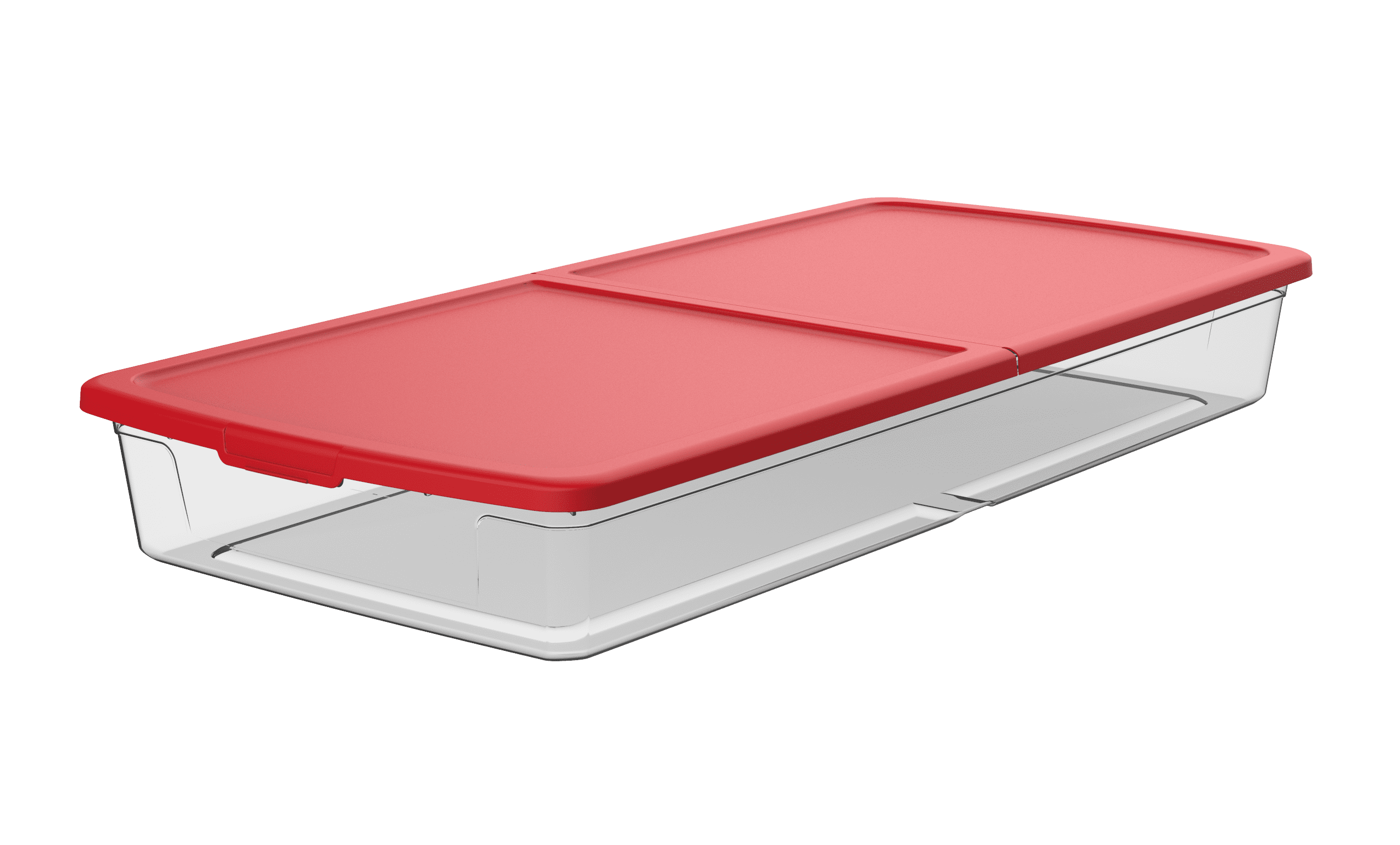 Mainstays 70qt Under Bed Clear Storage