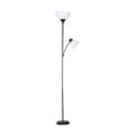 thumbnail image 1 of Mainstays 72'' Black Combo Floor Lamp With Reading Lamp, Modern Design, 1 of 7