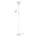 Mainstays 72" Combo Floor Lamp, Adjustable Reading Light, White