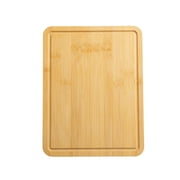 Mainstays Bamboo Cutting Board, 8.5 in x 11 in, with Juice Groove and Non-Slip Feet