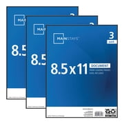 Mainstays   8.5x11 Picture Frame   Black Front Loading Document Frame Set of 3 Wall Photo Frame