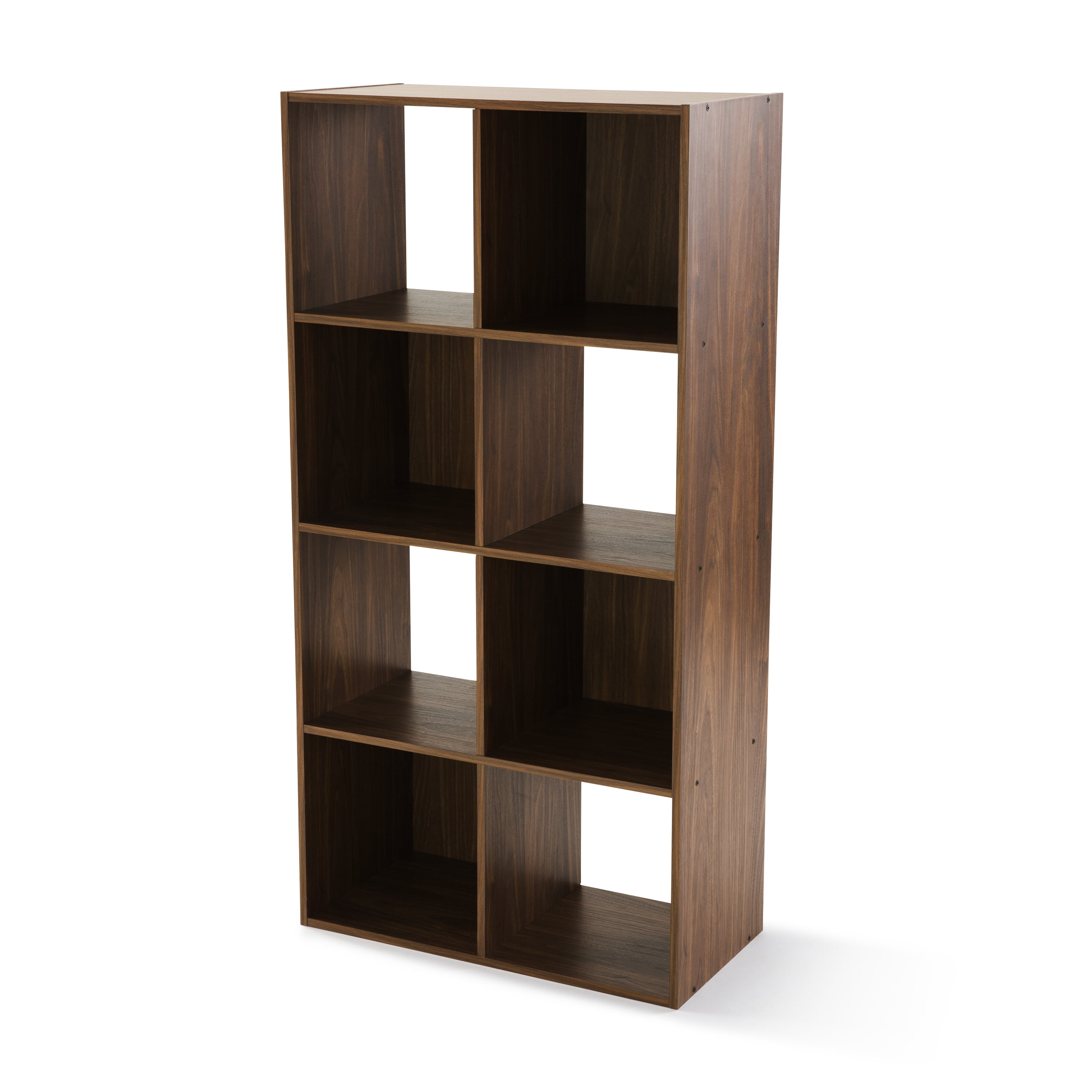 Mainstays 8Cube Storage Organizer, Canyon Walnut