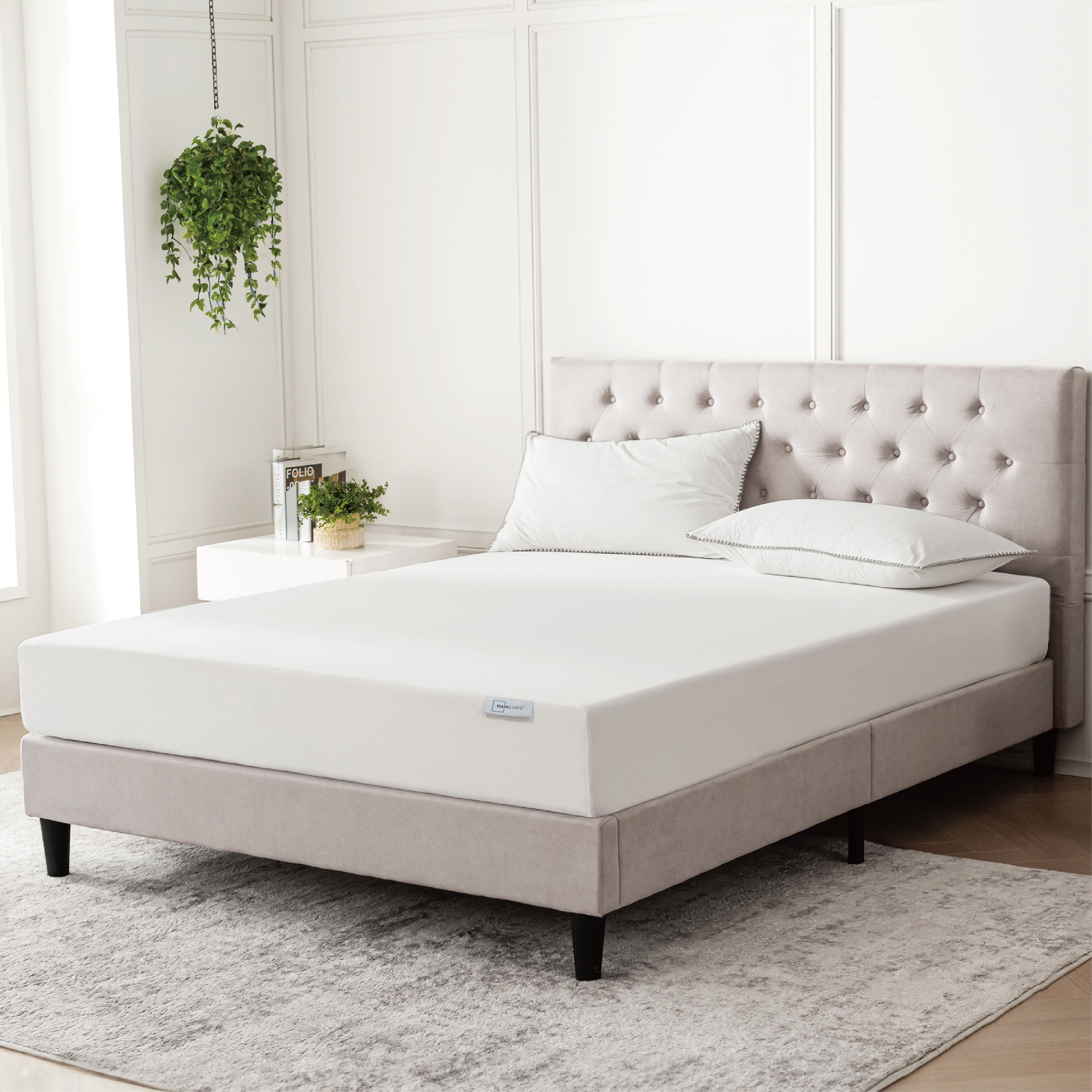 Mainstays 8” Medium Firm Memory Foam Mattress, Twin