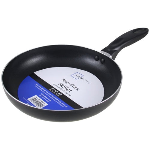 Mainstays 8" Non-Stick Black Skillet
