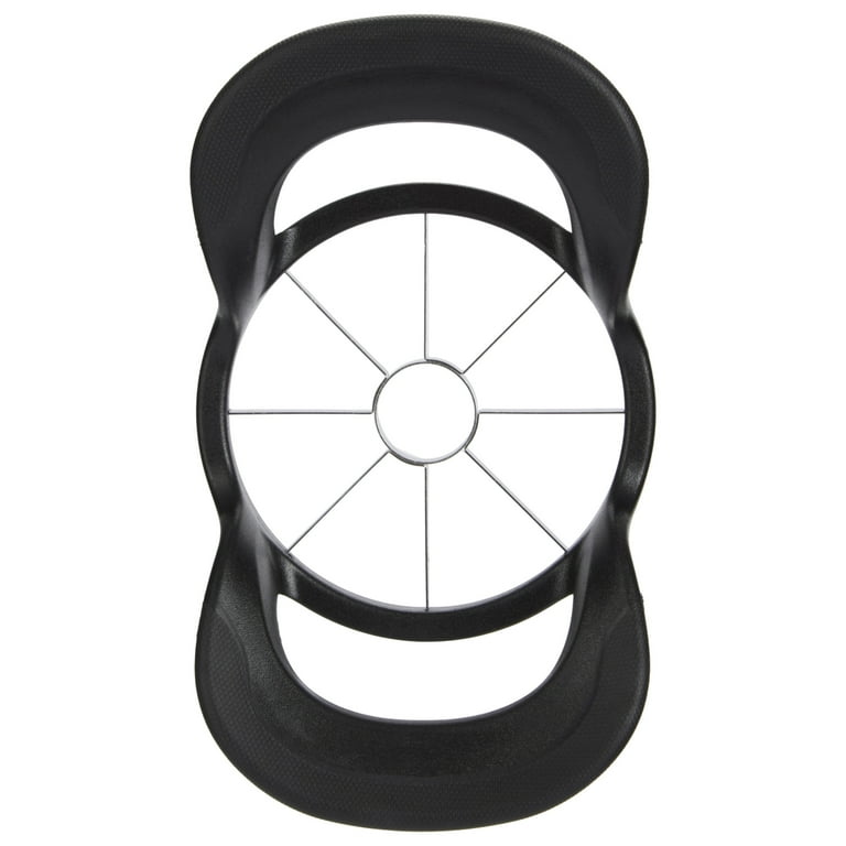 Mainstays Apple Wedger 8-Wedge Stainless Steel Corer, Black