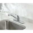 Mainstays 8" Widespread Single Handle Kitchen Faucet, Chrome