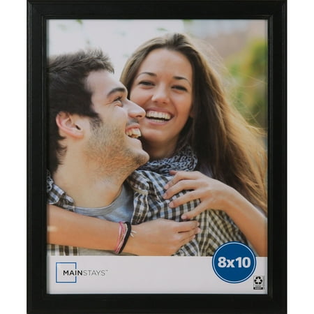 Mainstays 8x10 Black Step Program Tabletop Picture Frame