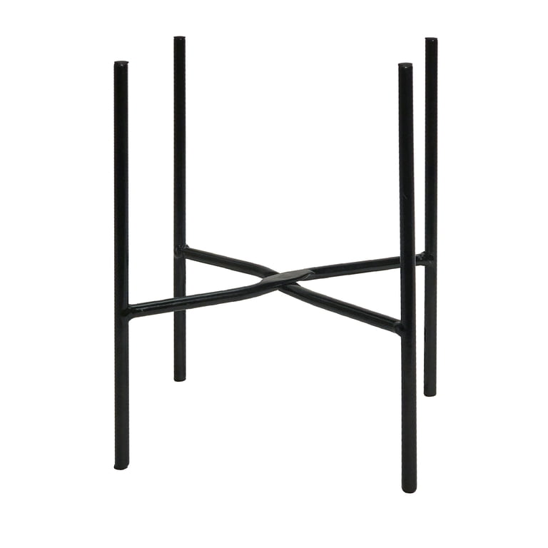 Mainstays 8" Black Metal Versatile Plant Stand photo 1