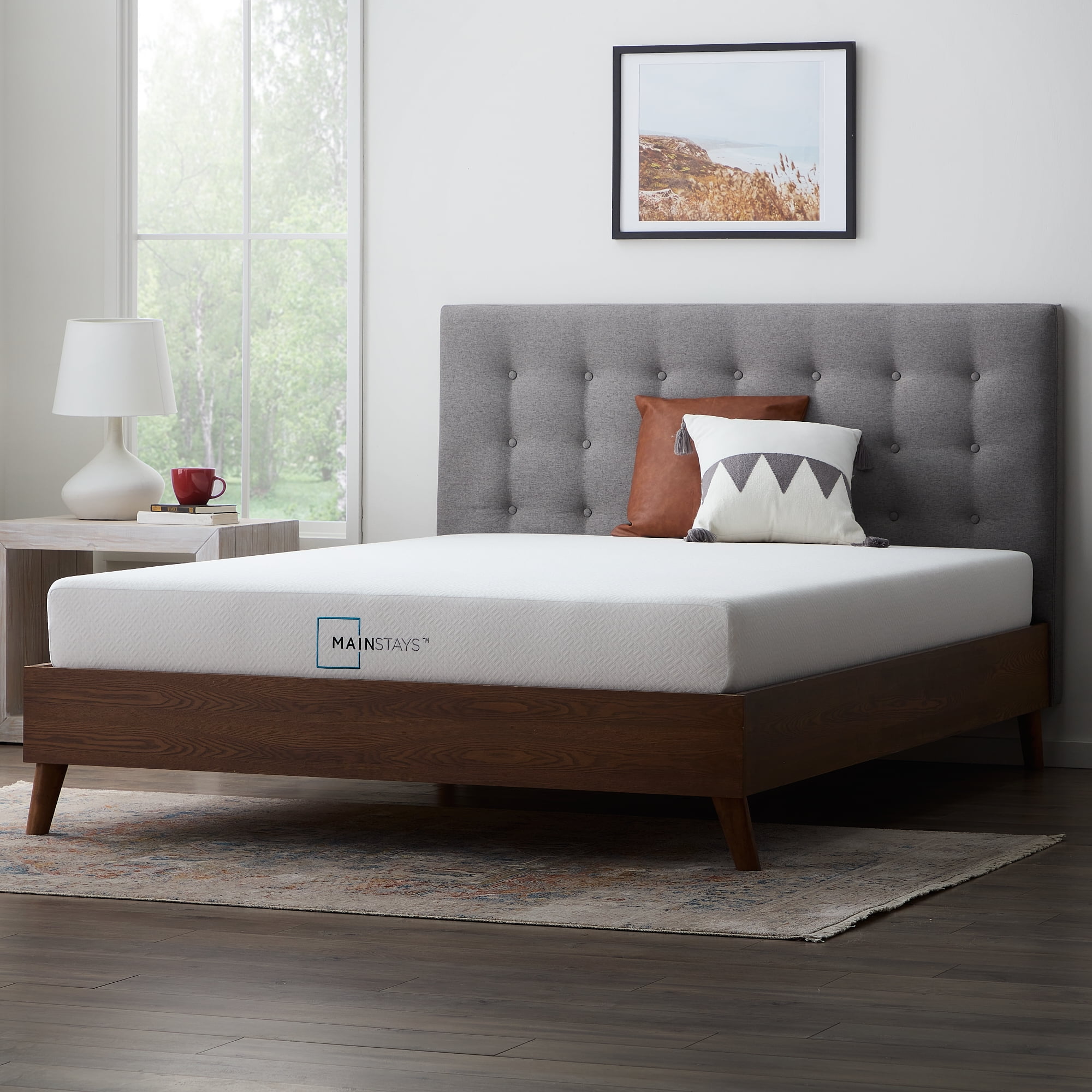 Mainstays 8 inch Memory Foam Mattress Queen Walmart