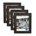 Mainstays 8X10 Inch Two Tone Black Frames 4 PC Set