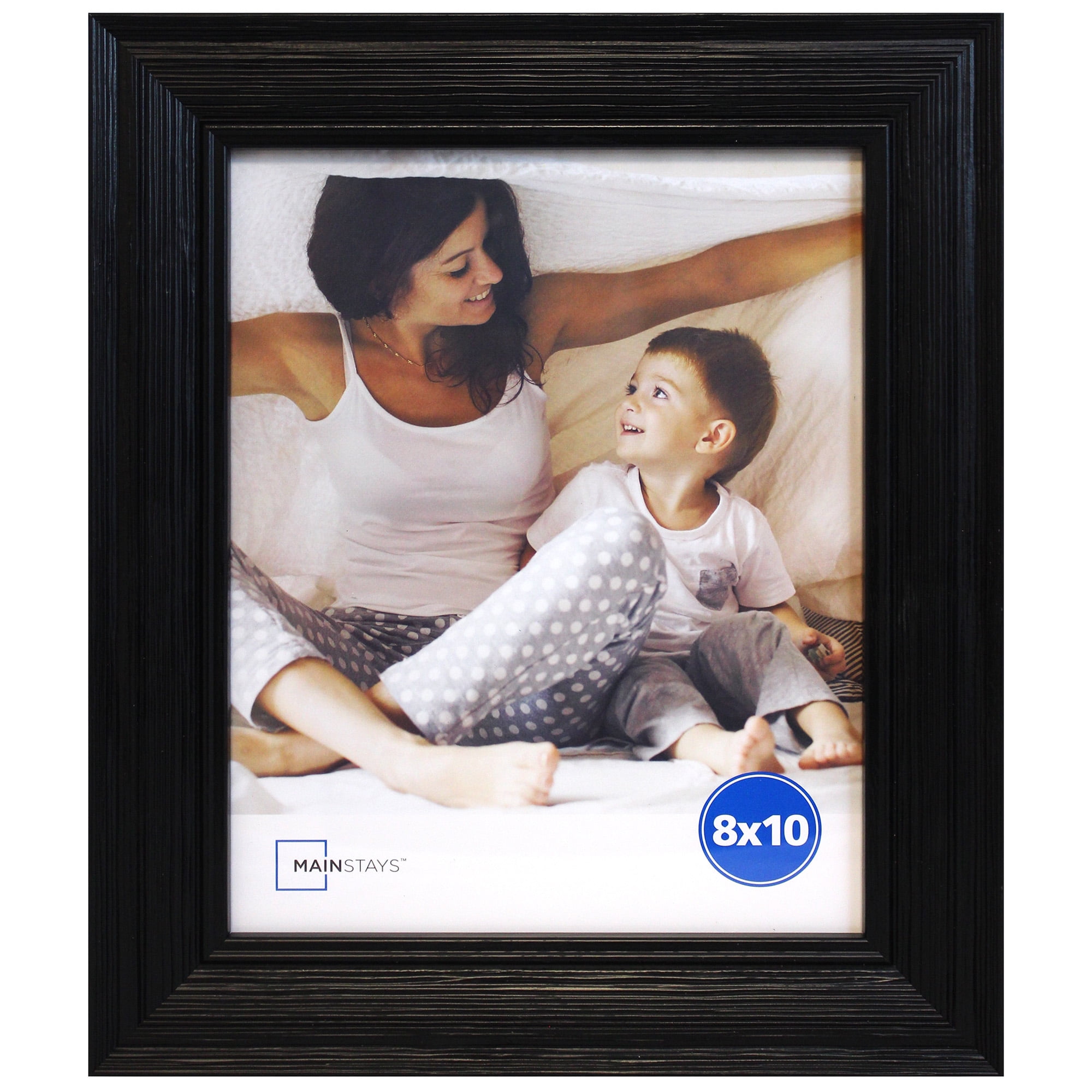 Mainstays 8x10 Bevel Black Tabletop Picture Frame