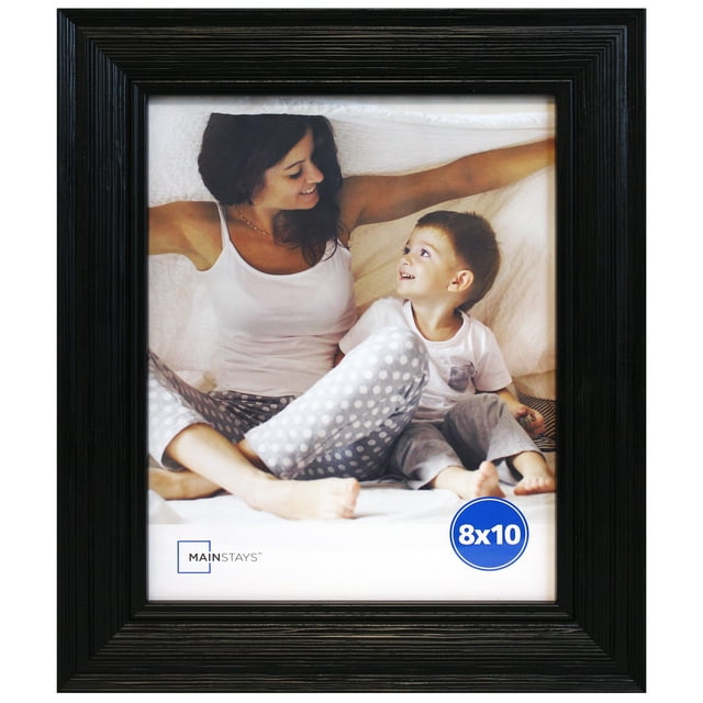 Mainstays 8x10 Bevel Black Tabletop Picture Frame