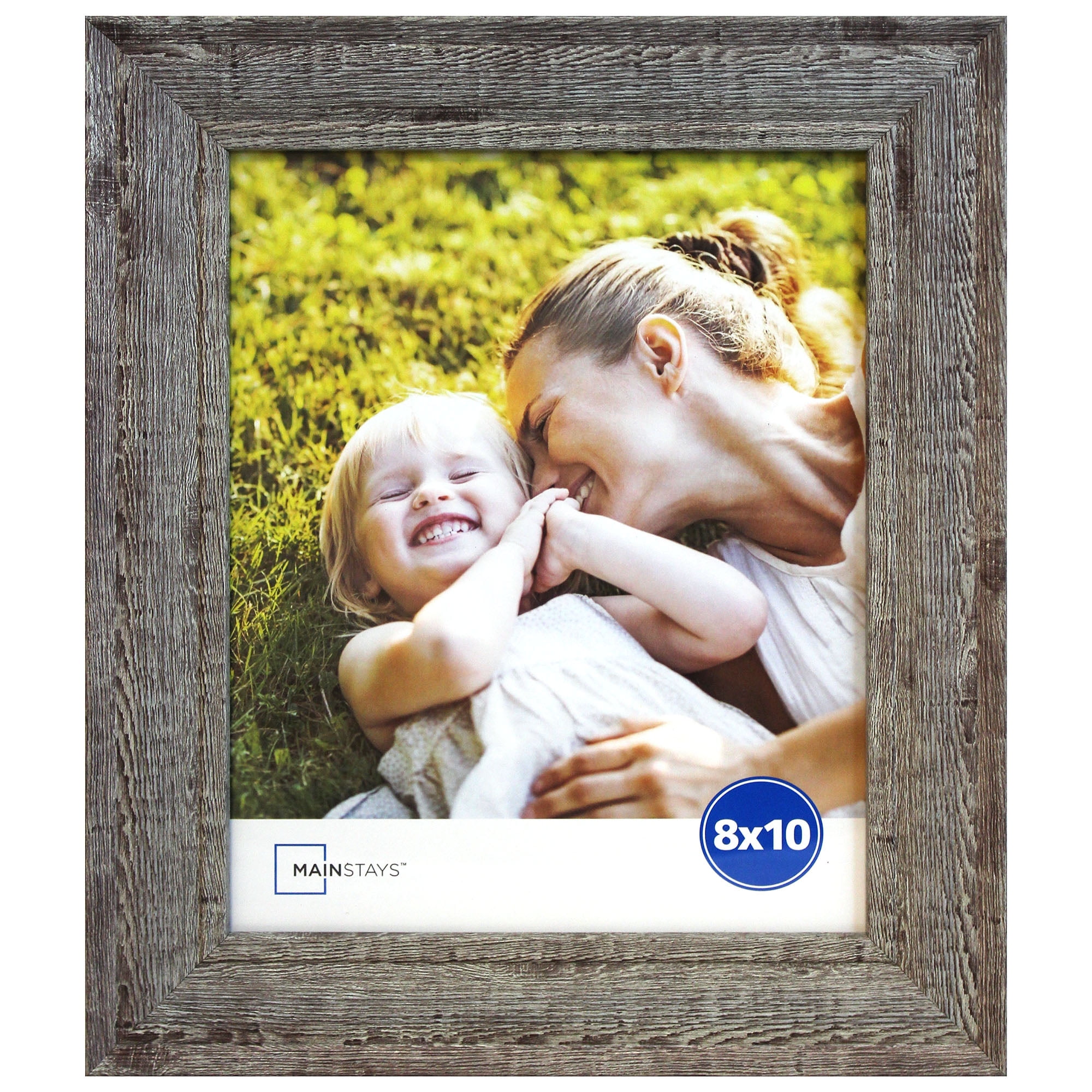 Mainstays 8x10 Bevel Walnut Tabletop Picture Frame