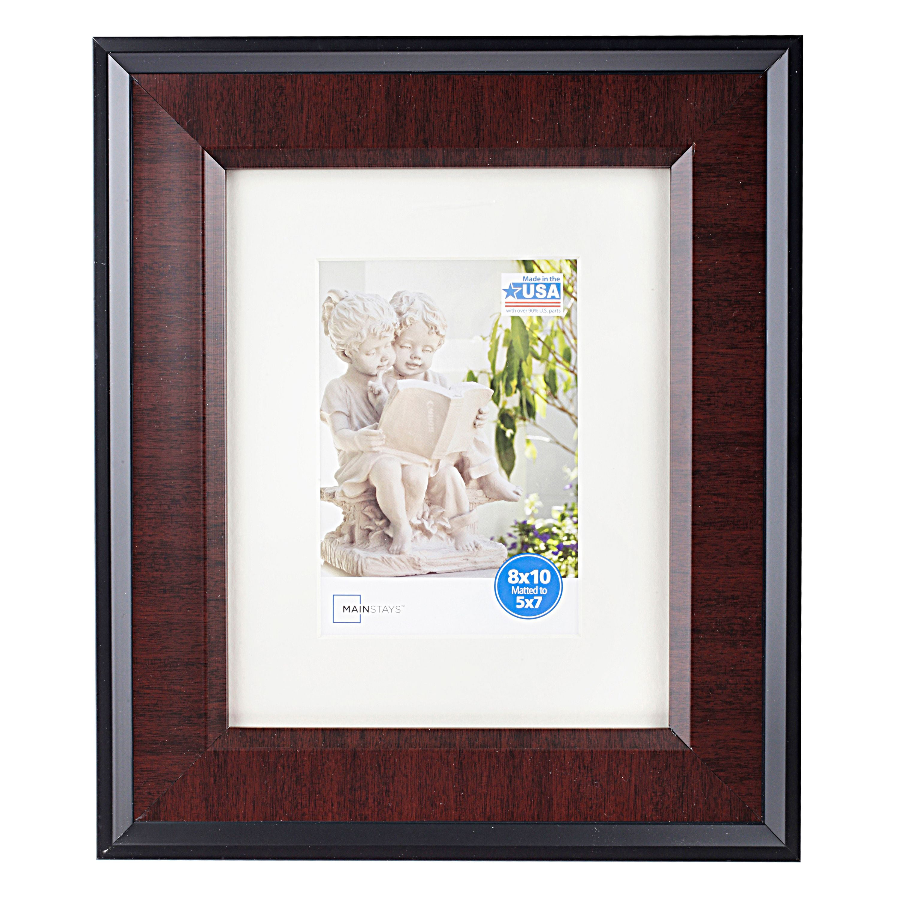 Mainstays 8x10 Black Cherry Photo Frame Walmart com Mainstays 8x10 Black Cherry Photo Frame Walmart com