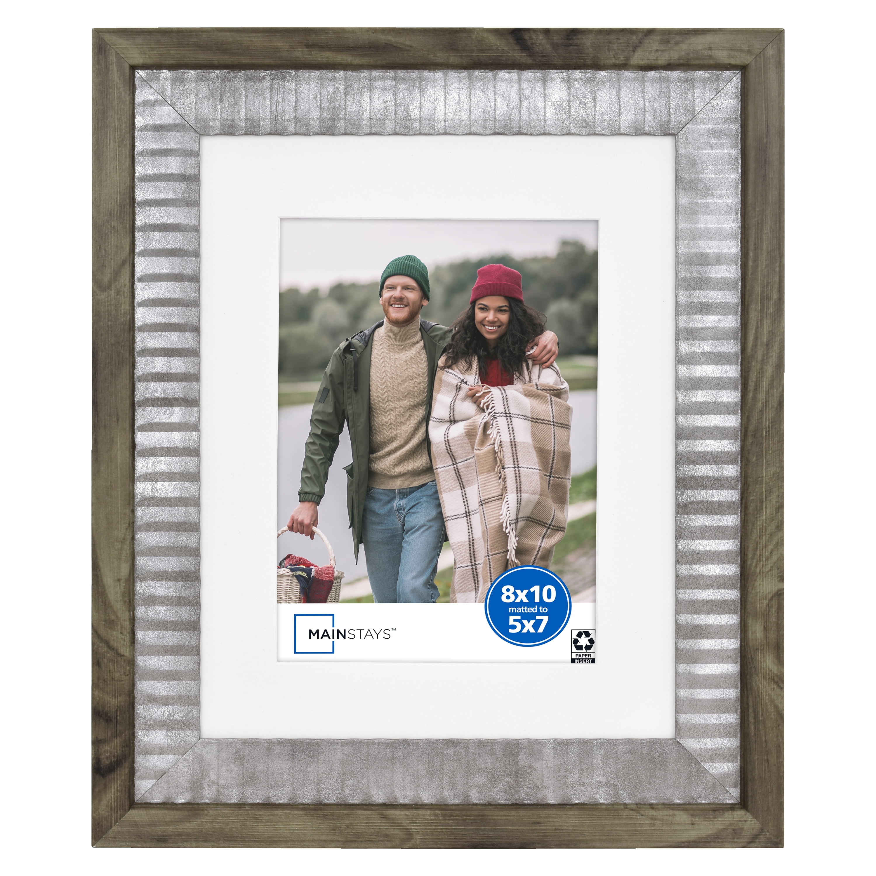 16 Pieces Photo Frame 8x10 Matted To 5x7(12.7x17.78cm) - Frame