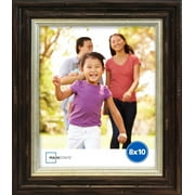 Mainstays 8x10 inch Wide Walnut Tabletop Picture Frame