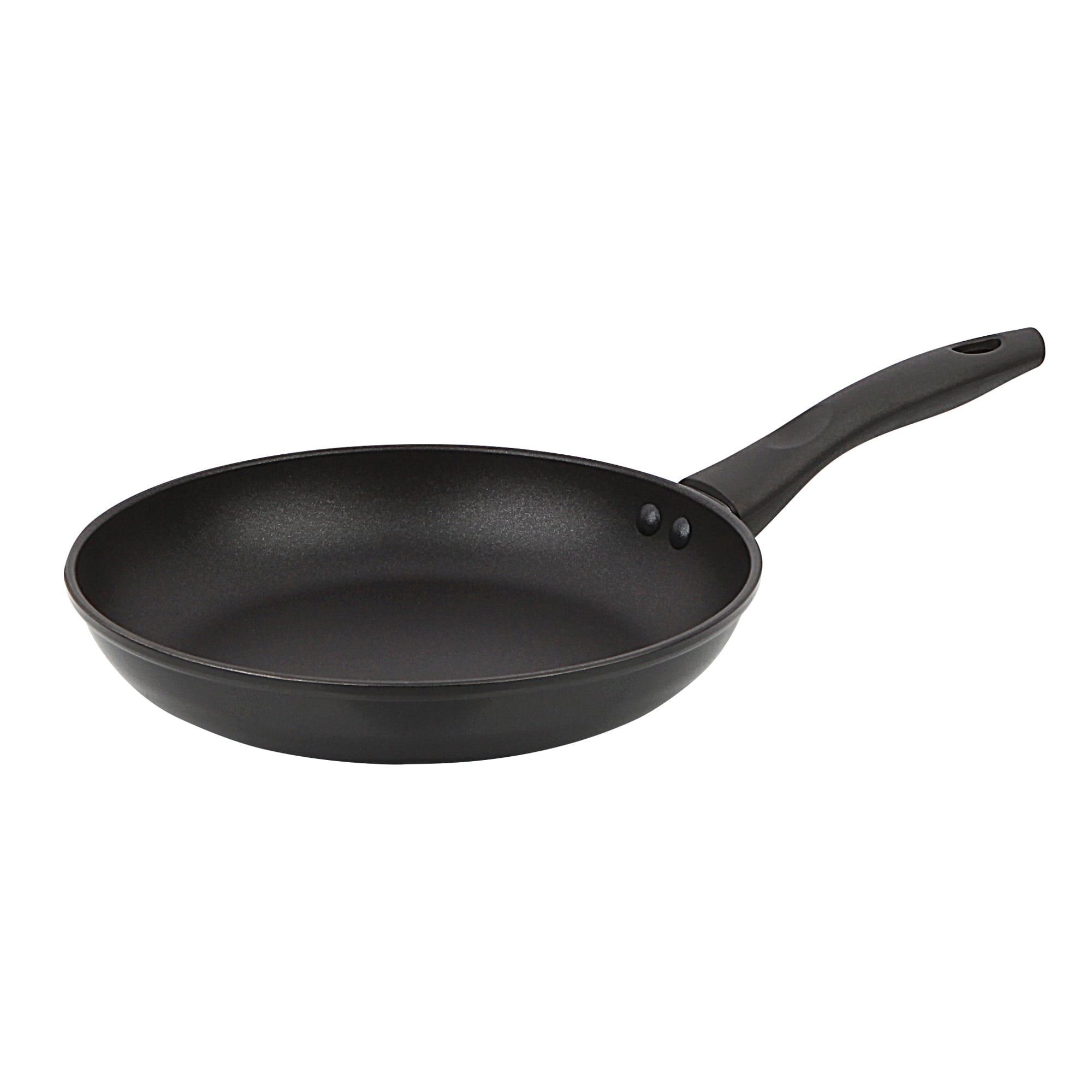 Mainstays 9.5 in Skillet, Non-Stick Aluminum Alloy, Black, Dishwasher Safe