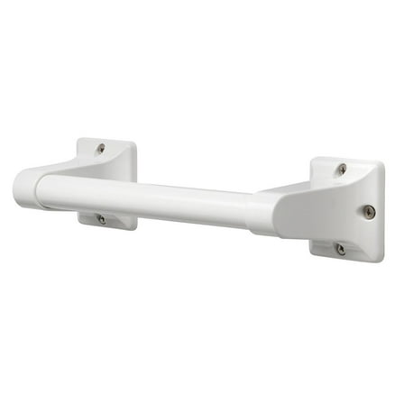 Mainstays 9" Assist Bar with 7/8" Diameter for Bathroom and Shower Installation, White