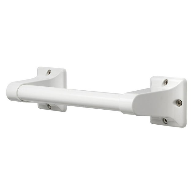 Mainstays 9" Assist Bar with 7/8" Diameter for Bathroom and Shower Installation, White