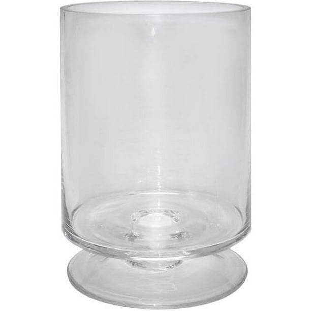 Mainstays 9" Glass Hurricane Candleholder, Clear
