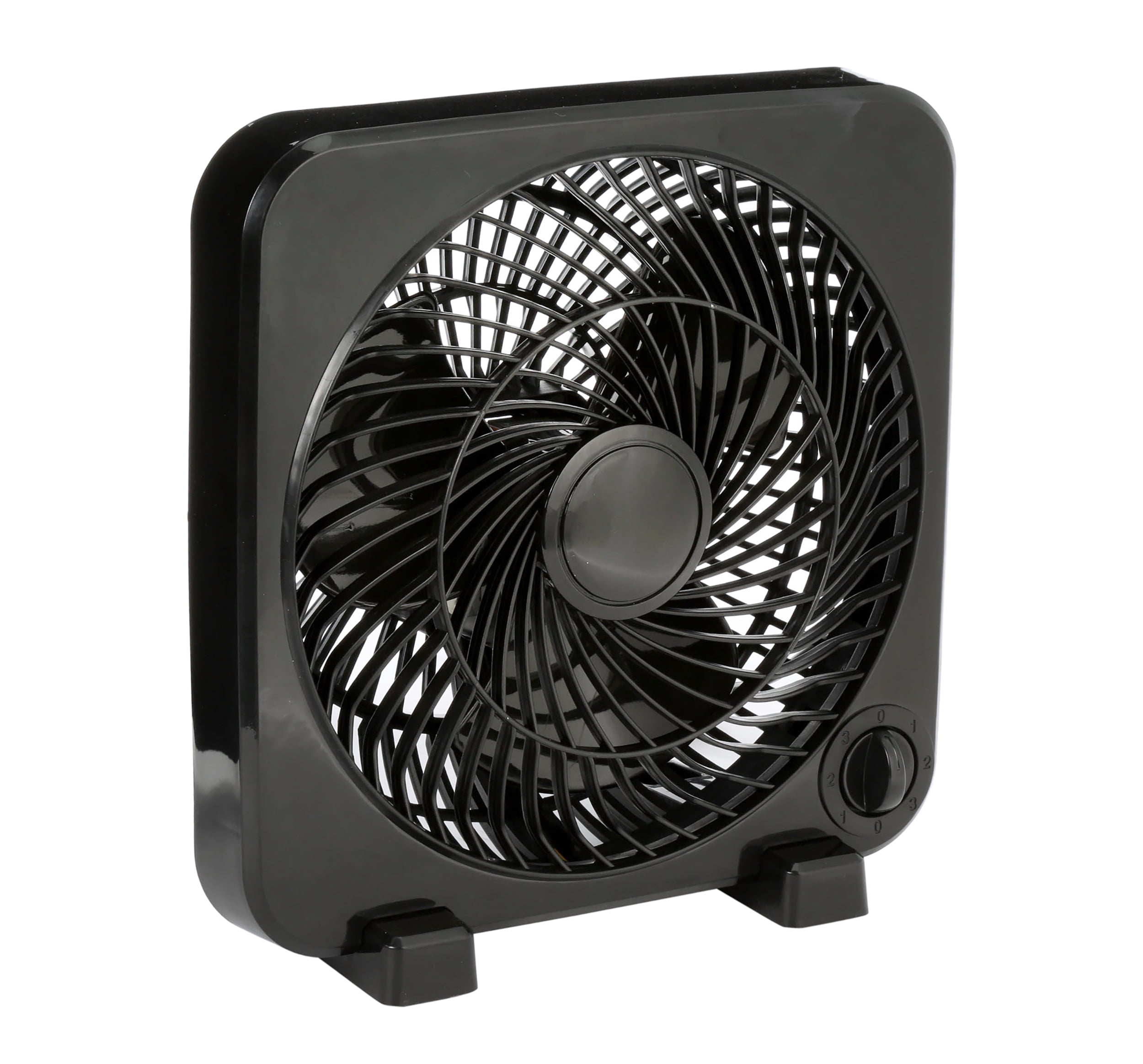 Mainstays 9 inch Personal Box Fan Black