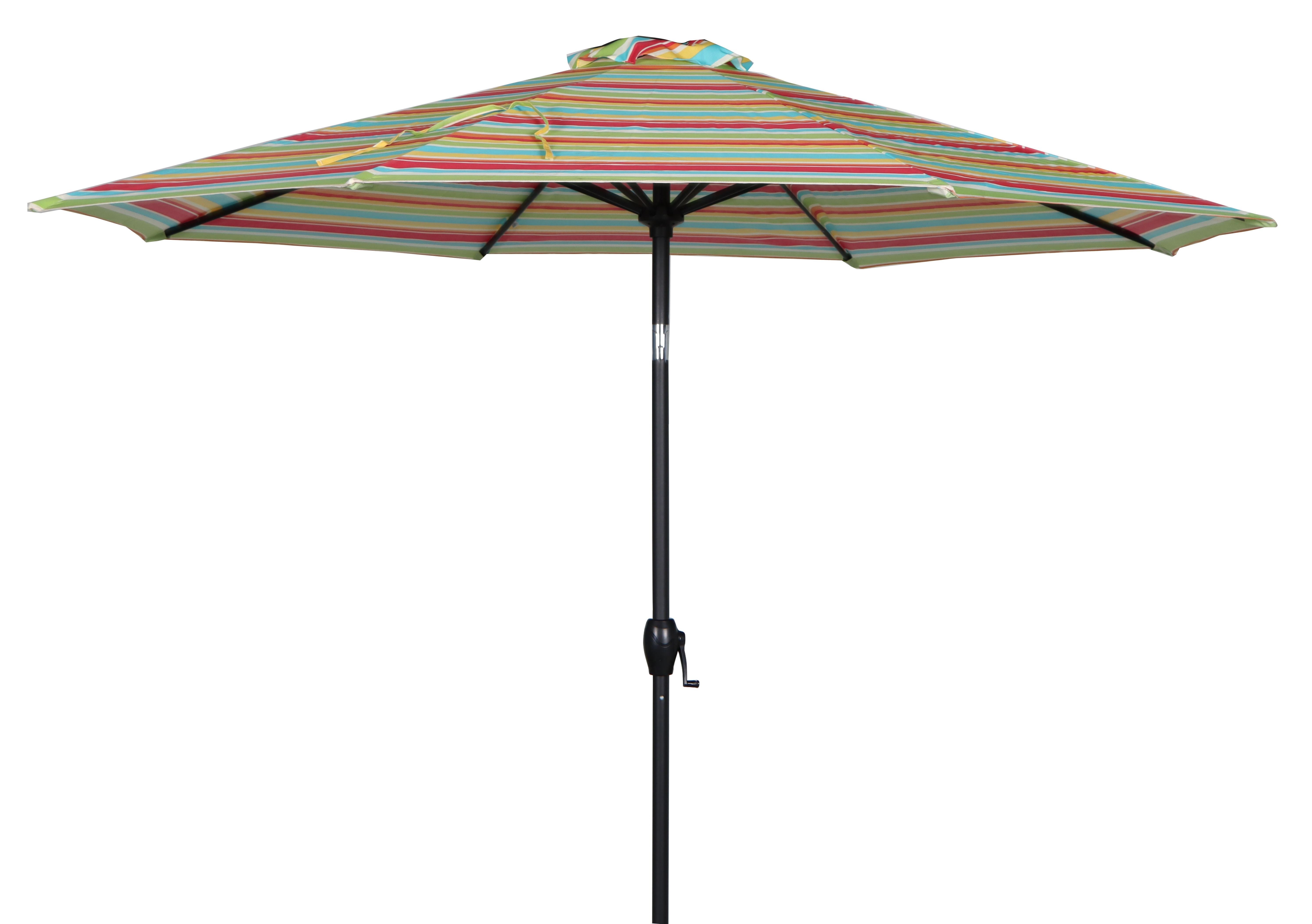 Mainstays 9Ft Umbrella Multi Stripe Attribution